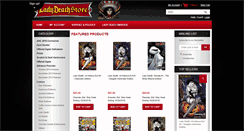Desktop Screenshot of ladydeathstore.com